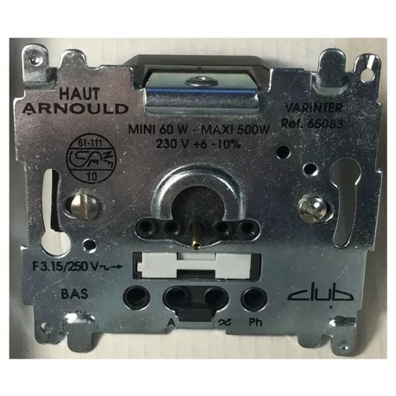 [ARN-65083] Arnould 65083 - Club - Variateur à effleurement 500W - Mécanisme seul