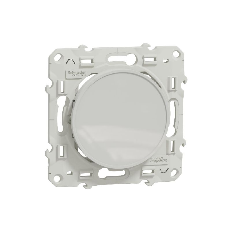 Odace - Obturateur blanc (RAL 9003) - Fixation par S520666