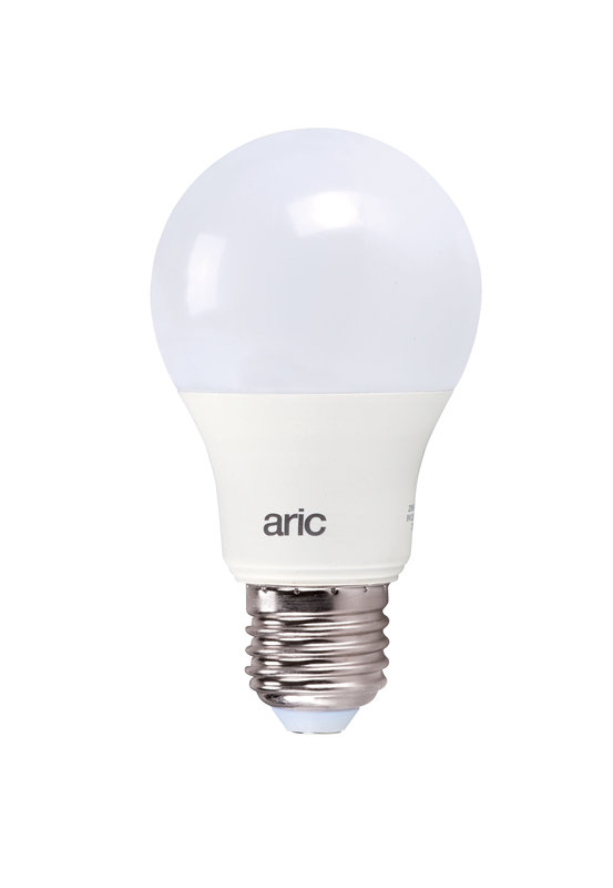 ARIC 2956 - Ampoule Standard E27 Led 8,5W 2700K 806Lm, Cl.Énerg.F, 15000H