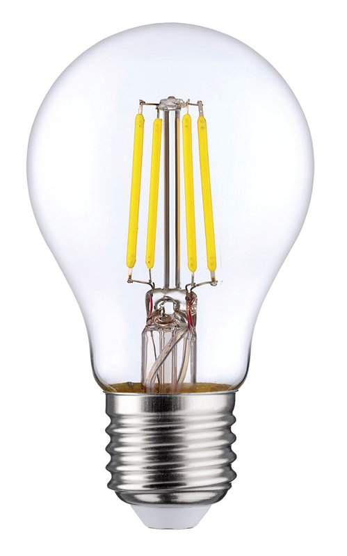 ARIC 20041 - Ampoule Standard A60 Filament Led E27 4W 4000K 470Lm, Cl.Energ. E, 15000H