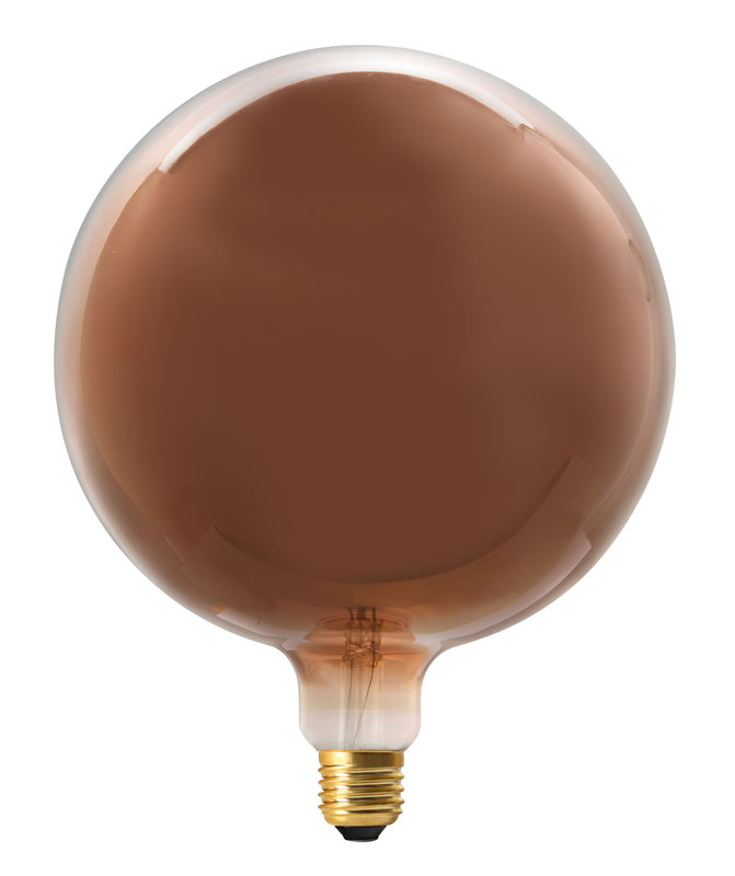 ARIC 20115 - Ampoule Déco Globe E27 Led 4,1W 1700K 30Lm, 25000H, Dimmable, Cuivrée