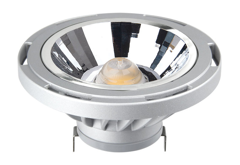 ARIC 20092 - Ampoule Led Ar111 G53 12V 16W 25° 3000K 1800Lm 30000H, Dimmable