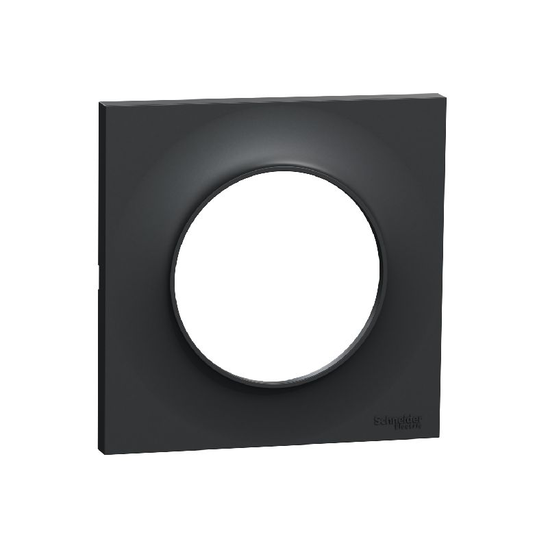 Odace Styl, plaque Anthracite 1 poste S540702