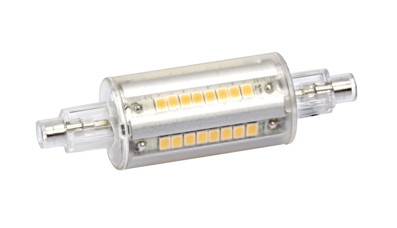 ARIC 20019 - Ampoule R7S 78Mm, 360°, Led 6W 3000K 650Lm, Cl.Energ. E, 30000H