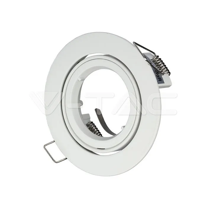 Support rond pour projecteur encastré Ø95 x 32 mm pour ampoule GU10