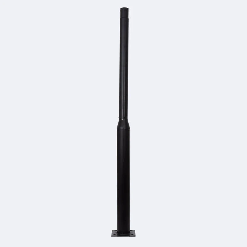Mât pour Luminaire Éclairage Public 350 cm noir urbain LEDS C4 -81-E000-Z5-Z5