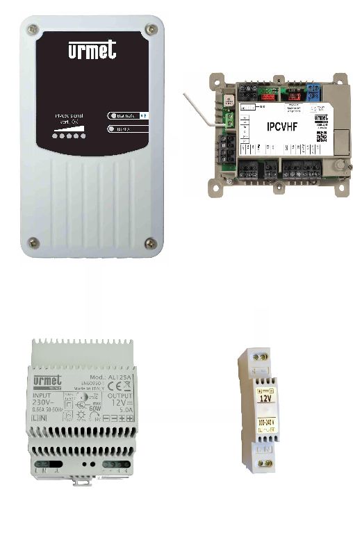 Kit Gprs + Centrale Radio 1 Porte Urmet KGPRS1PHF