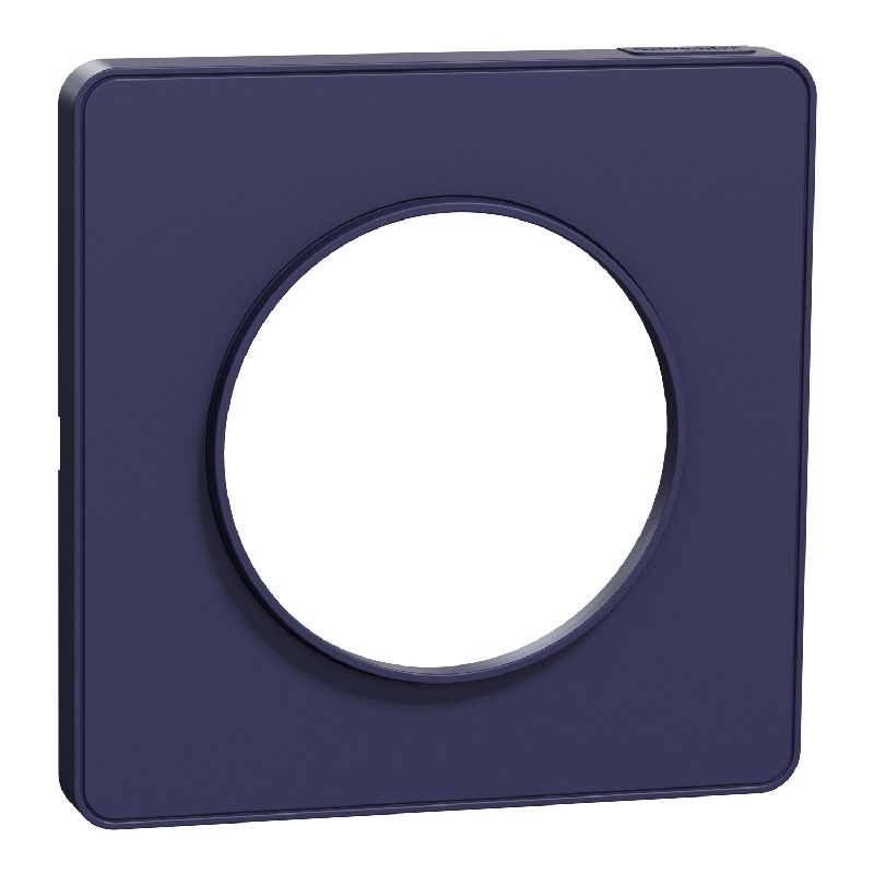 Odace Touch- plaque de finition 1 poste - Cobalt S550802