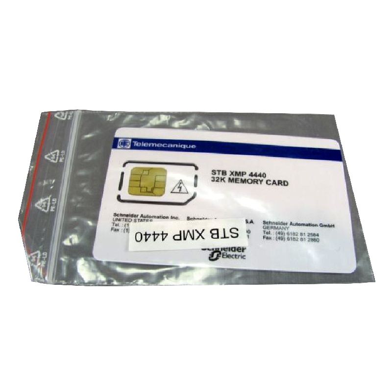 Advantys STB - carte mémoire SIM amovible 32kB STBXMP4440