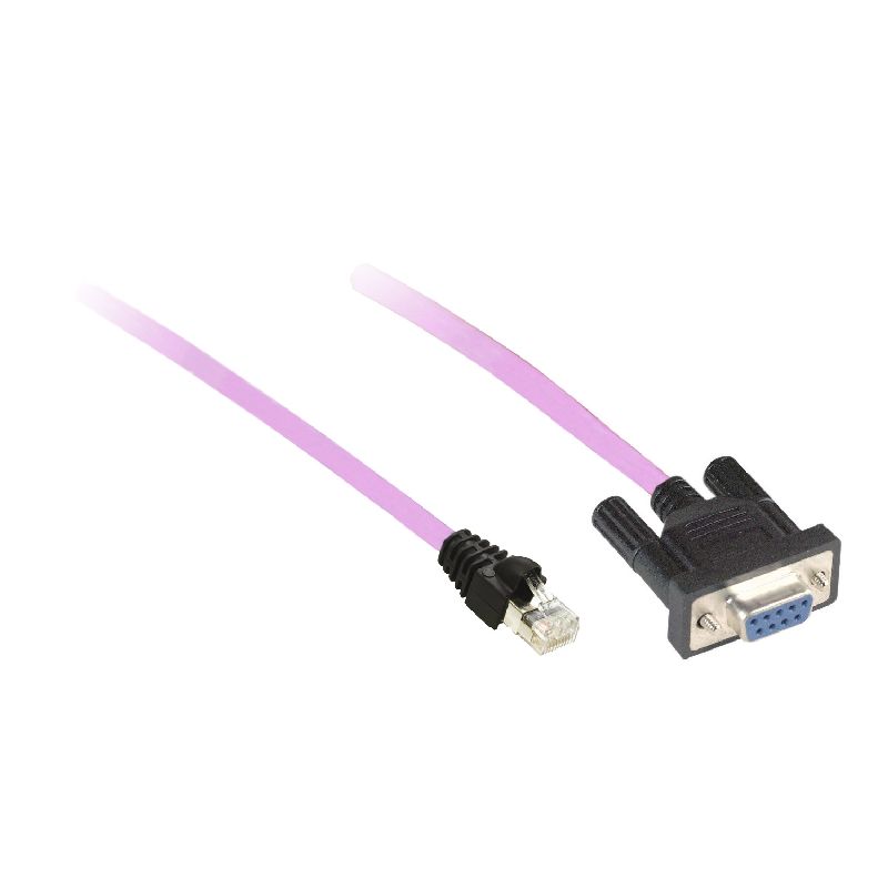 Lexium - Cordon canopen, 0,5m, sub-d 9 femelle/rj4 TCSCCN4F3M05T