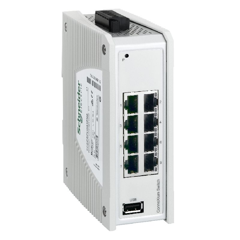 ConneXium - Switch Ethernet Premium non managé - 8 TCSESPU083FN0