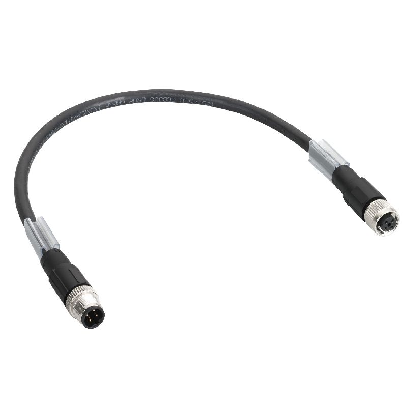 Modicon TM - Bus cable,straight,m12-b, TCSXCN1M1F03E