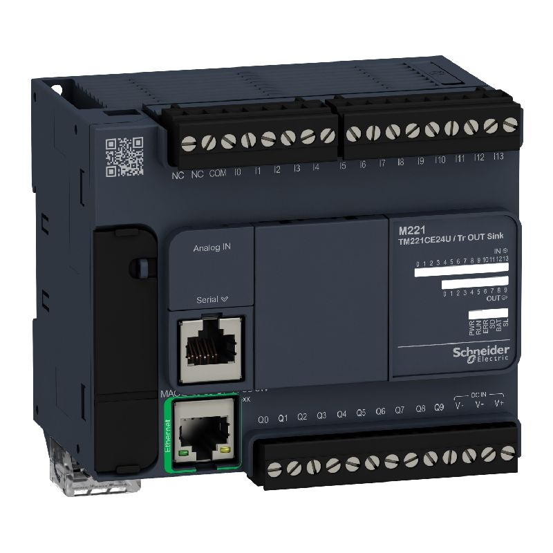 Modicon TM - Controleur m221-24es tr.n pn ethernet TM221CE24U