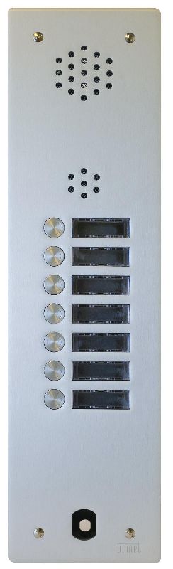 Plaque Audio Alu 7 Bp 2 Voice Complete Urmet A83/107M