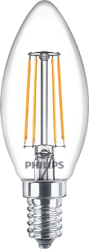 CorePro LEDCandle Filament 4.3-40W E14 4000K Claire 347403 Philips