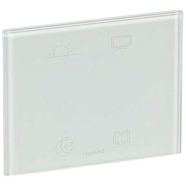 Commande Tactile Multifonctions Bus / Icone Relax Blanc legrand 067293