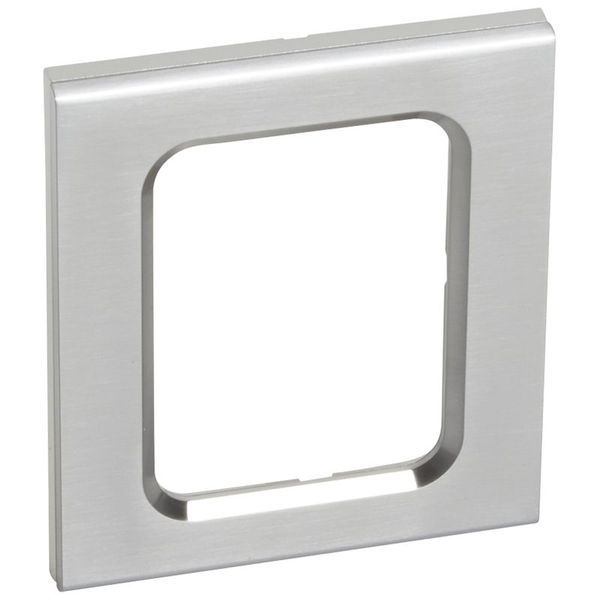 Plaque 3.5 Inox Brosse legrand 069126