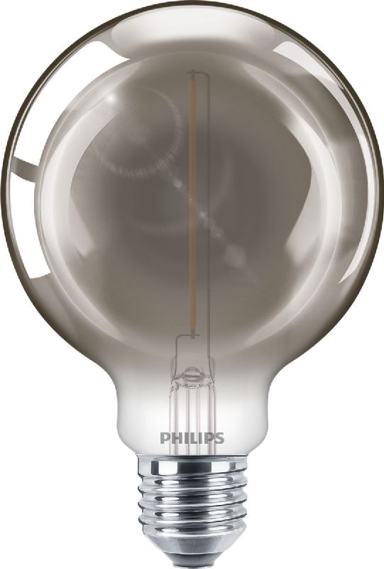 Modern LEDglobe Filament Smoky 2-11W E27 1800K Fumée 759698 Philips