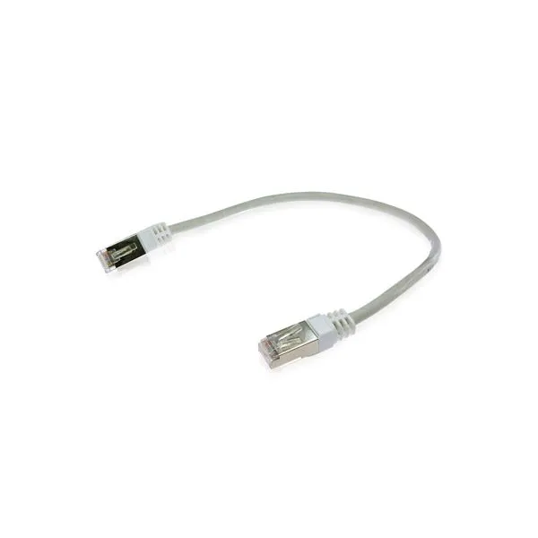 [CAH-13P1510701] Cordon rj45 / rj45 gris cat6 utp 100ohms male 0m50 elec