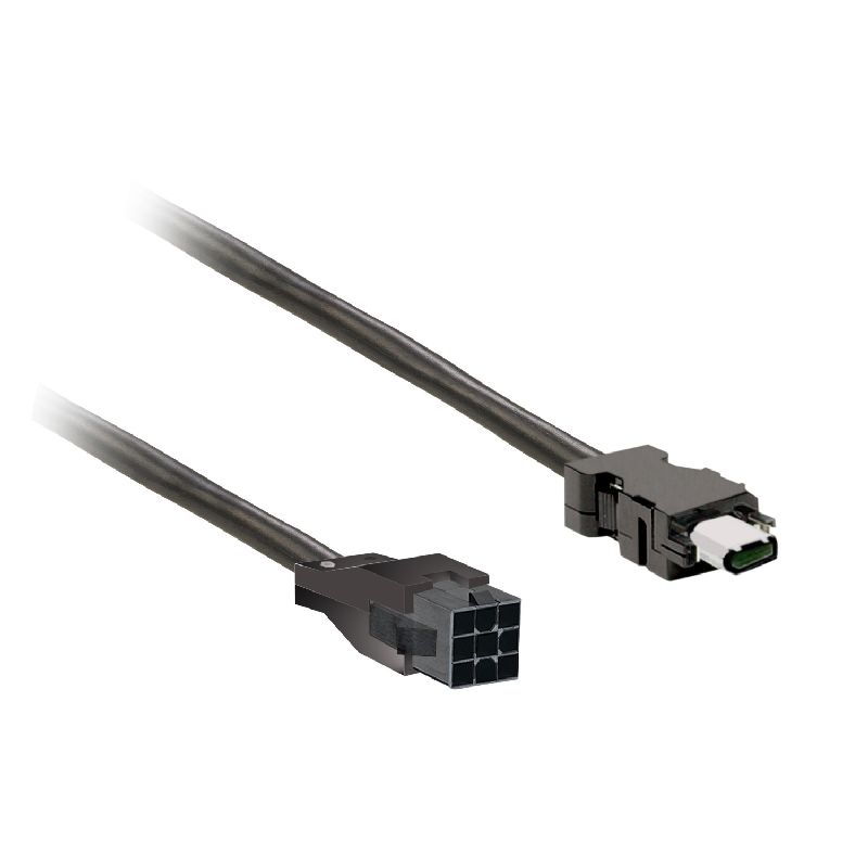 Lexium - Cable codeur 5m blinde, b ch2 cable volan VW3M8D1AR50