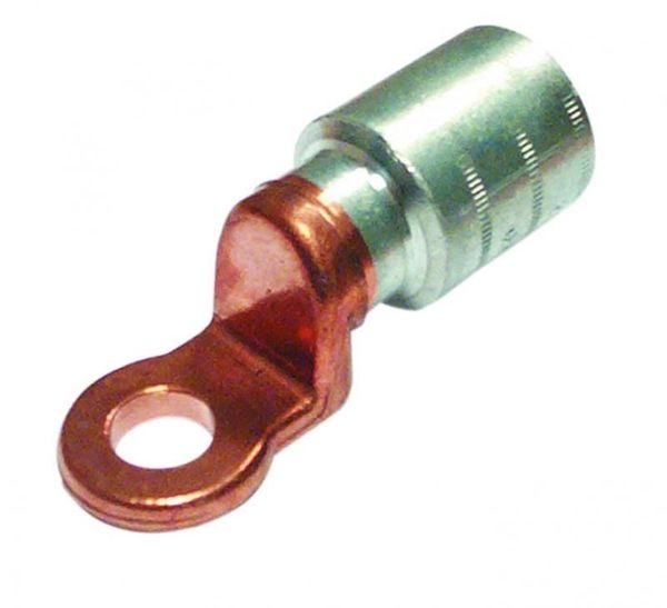 Cosses alu-cuivre pour câbles alu bt et hta section 400 - prix de la boite de 10 elec