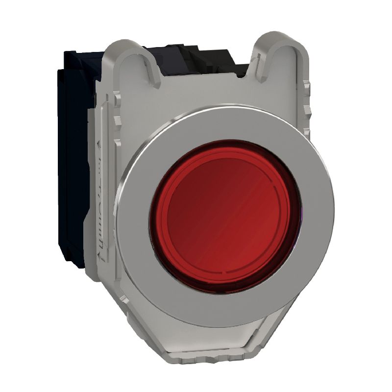 Harmony XB4 - BP lumineux DEL - flush - rouge - 1O XB4FW34G5