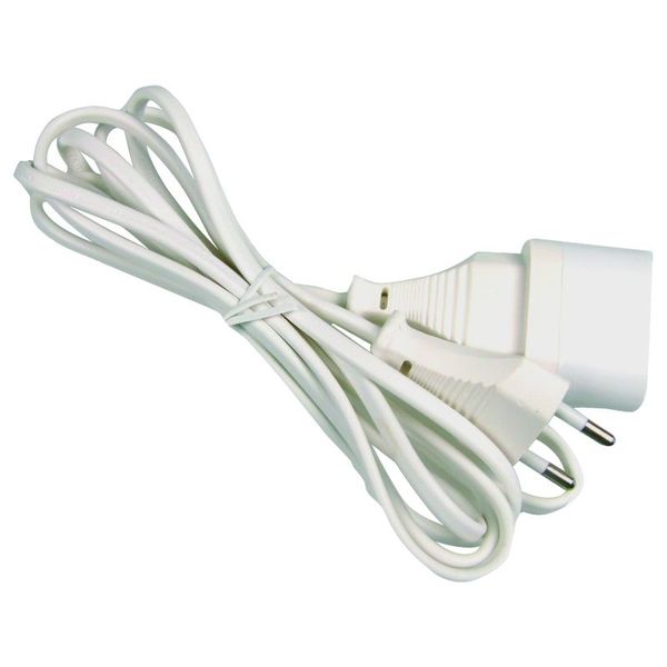 Prolongateur 2p 6a 5m blanc -36032 elec