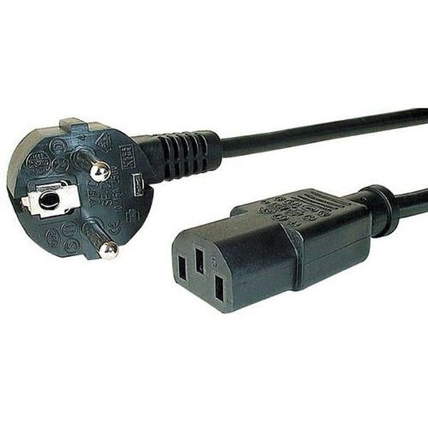 Câble pc 2p+t 1m50 noir -38823 elec