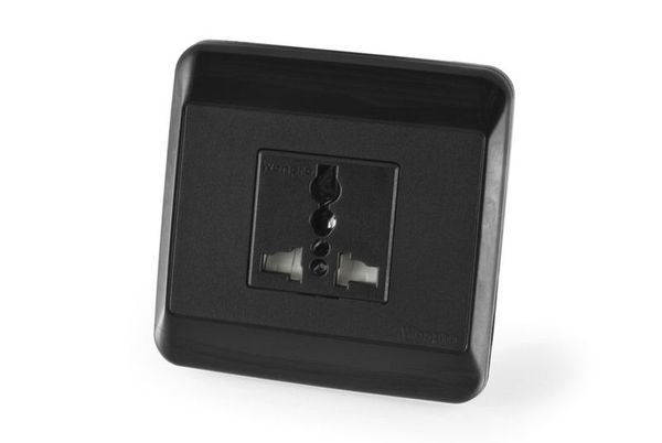 [EB-10100] Prise universelle encastré noir -10100 elec