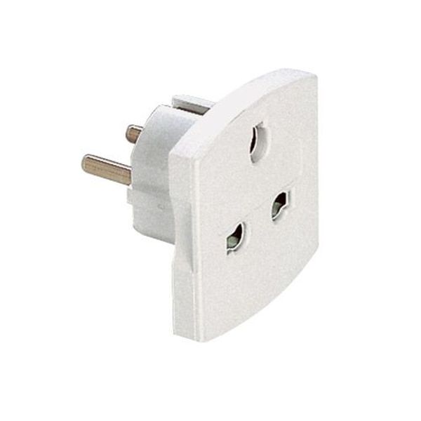 Adaptateur europe/britannique 13a -10142 elec