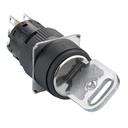 Harmony XB6 - bouton tournant - Ø16mm - à serrure XB6EAG221P