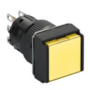 Harmony, bouton poussoir lumineux jaune Ø 16 à imp XB6ECW5B1P