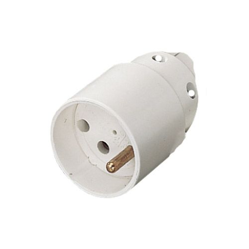 [EB-21353] Fiche femelle 16a+t blan eclipse -21353 elec