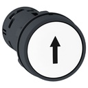 Harmony bouton-poussoir affleurant - Ø22 - blanc - XB7NA15341