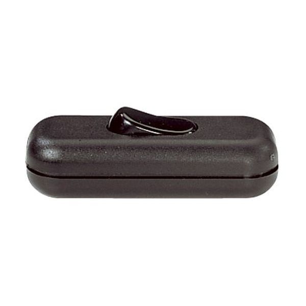 Interrupteur bipolaire noir 6a -30112 elec
