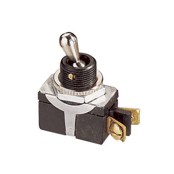 Interrupteur bascule 2a. noir -30759 elec