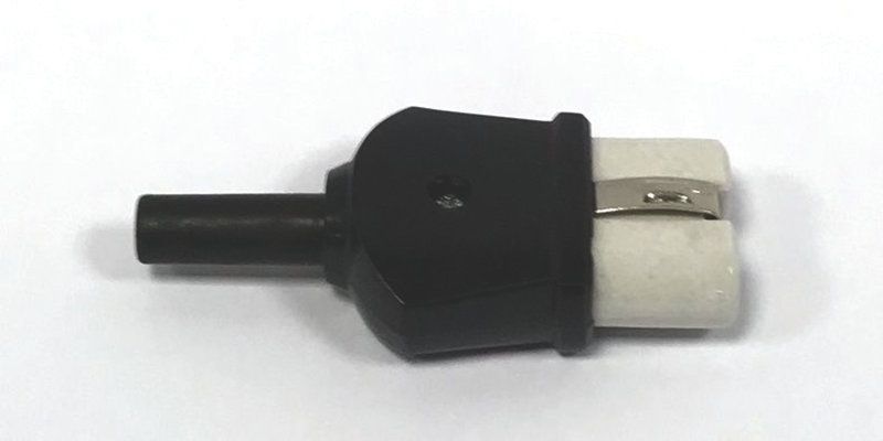 [EB-35551] Connecteur Bip. +T Noir haute temperature