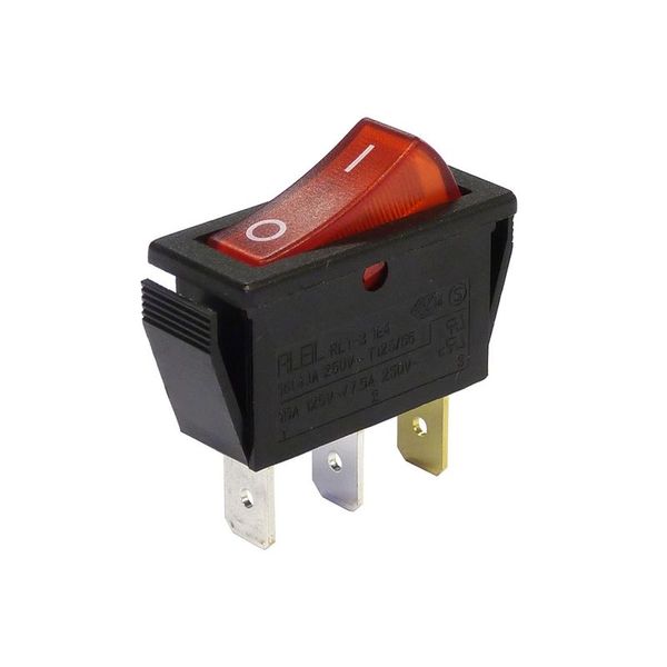 Interrupteur unip.16a 11x30 lumineux -29502 elec