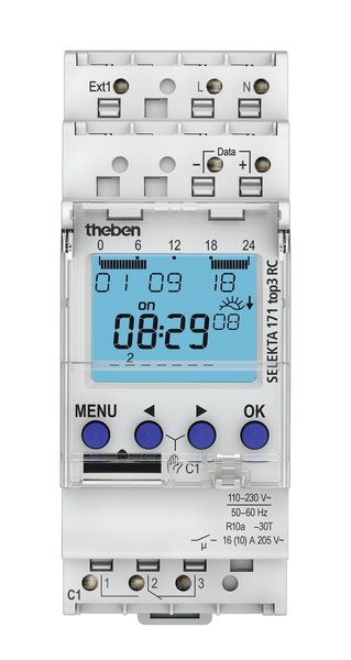 [TH-1710330] Theben selekta 171 top2 rc (ancien 1710100) elec