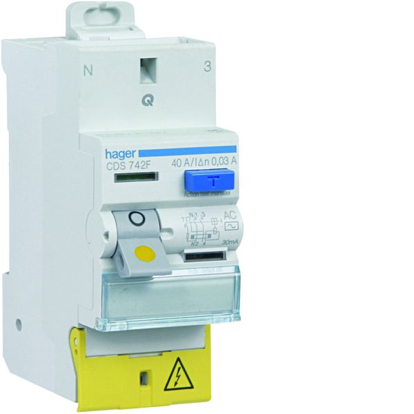 Inter diff 2p 40a 30ma ac sanvis CDS742F elec