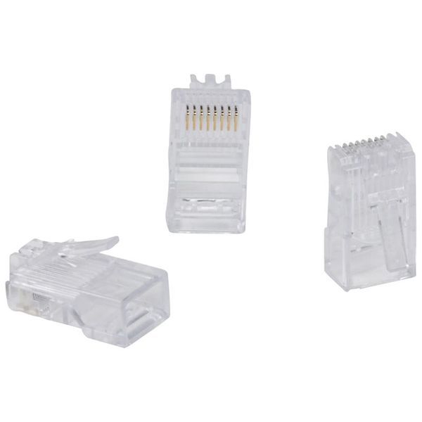 Fiche Rj45 Catégorie5E 8 Contacts Largeur 11,7Mm Pour Câble legrand 051703