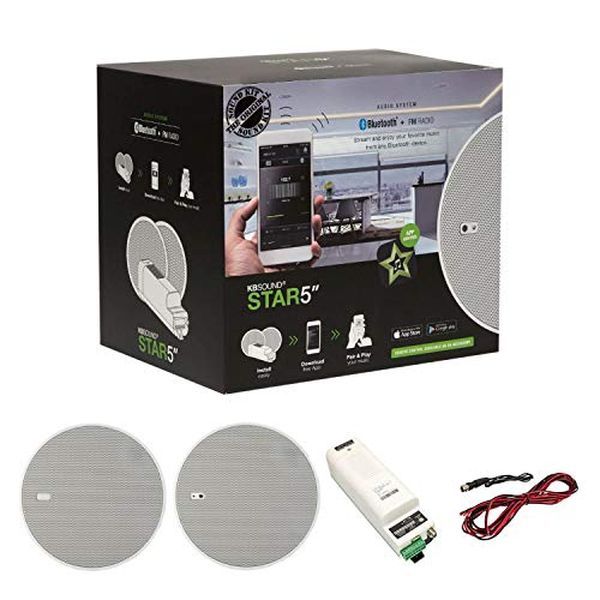 [XPE-50804] Kbsound star 2,5 bluetooth avec 2 h.p blanc 50804 elec