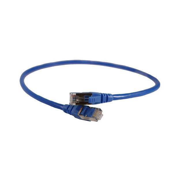 Cordon Rj45/Rj45 Standard Cat6 F/Utp Pvc Bleu 0,5 M legrand 051815