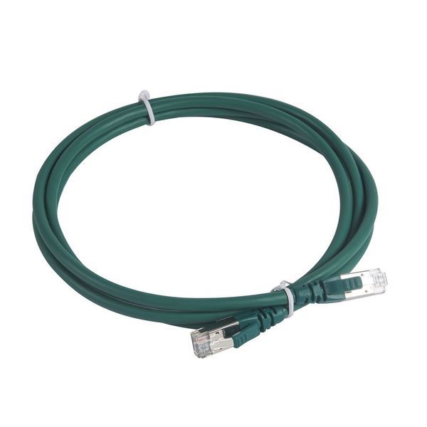 Cordon Rj45/Rj45 Standard Cat6A S/Ftp Lszh Vert 2 M legrand 051867