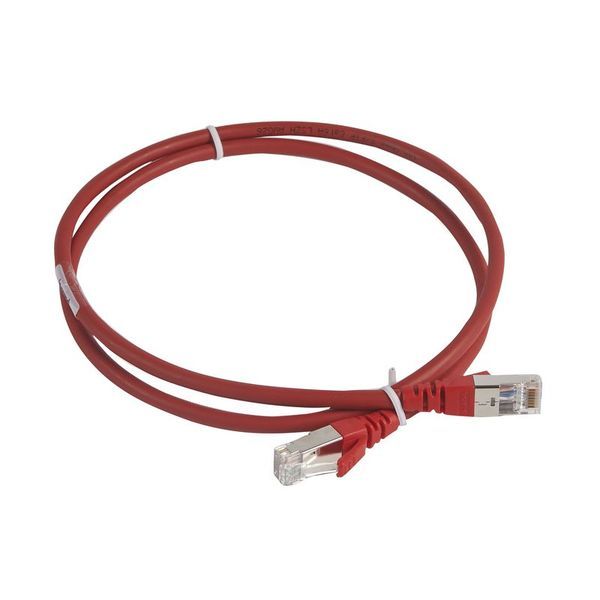 Cordon Rj45/Rj45 Standard Cat6A S/Ftp Lszh Rouge 1 M legrand 051870