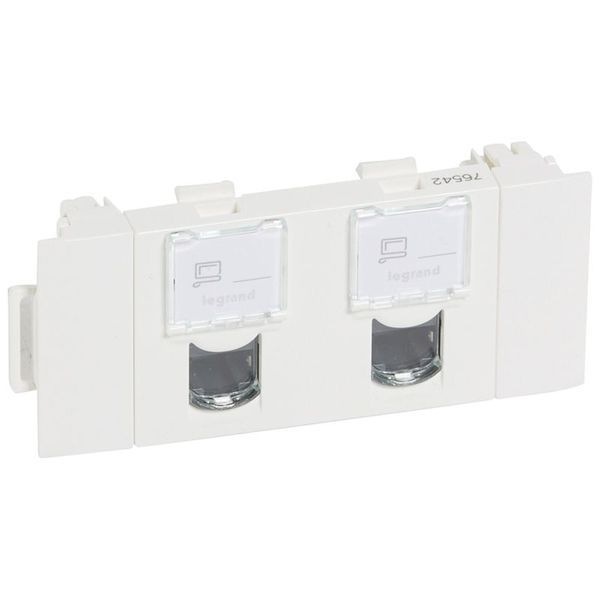 Rj45 X2 Cat5E Ftp Clip.Direct Mosaic legrand 076542