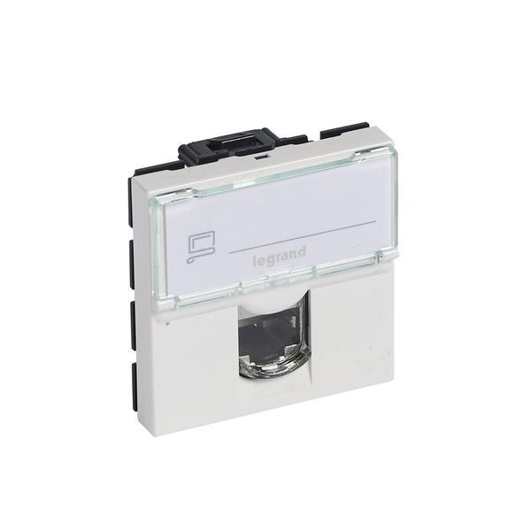 Prise Rj45 Catégorie5E Utp Mosaic 2 Modules Blanc legrand 076554