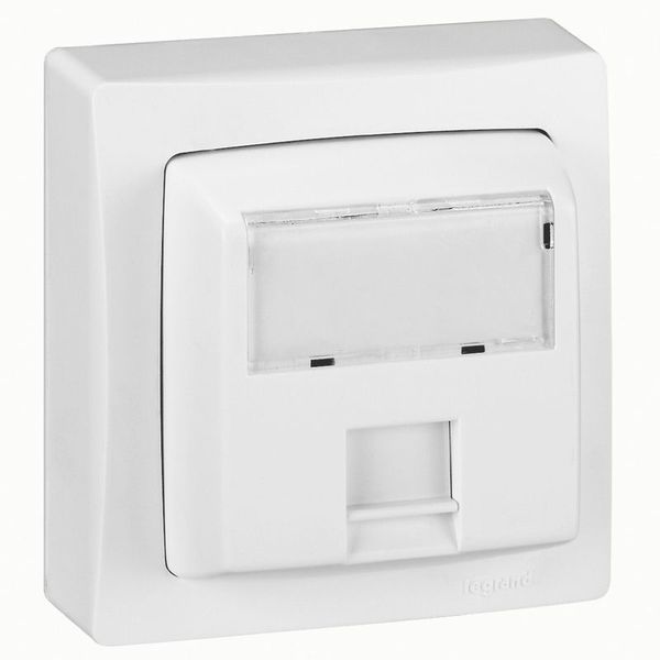 Prise Rj45 Catégorie5E Ftp 9 Contacts Appareillage Saillie C legrand 086061