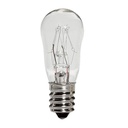 Lampe Tube E12 250V 10W 19X48 signalisation