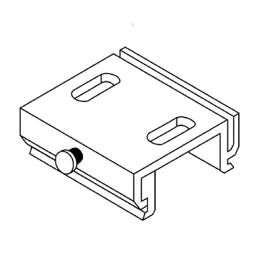 [ARI16356] Fixation plafond pour rail 3 allumages - 16356